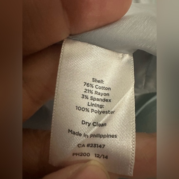 Talbots Grayish blue Blazer with Dress size 4 petite - Picture 9 of 14